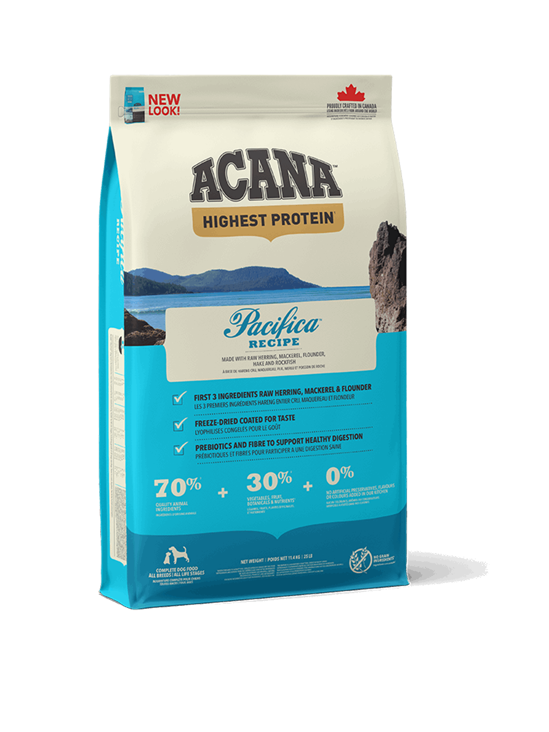 Acana Dog Pacifica 11,4kg με ρέγκα και σαρδέλα