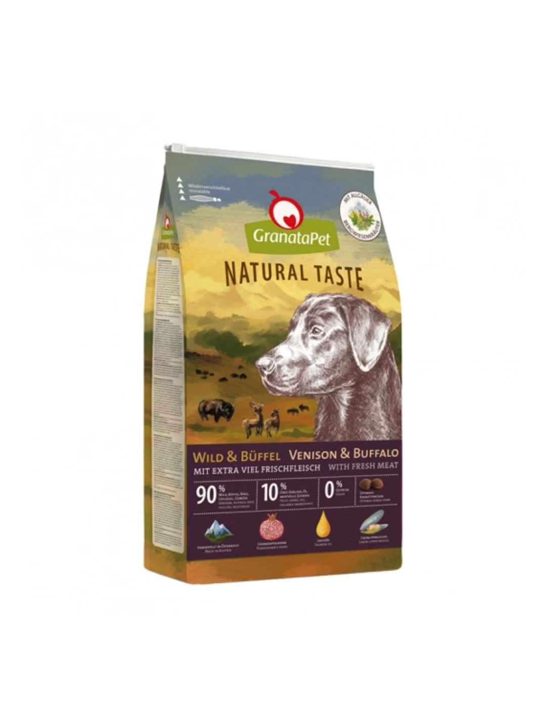 GranataPet Natural Taste Adult Venison & Buffalo 12kg