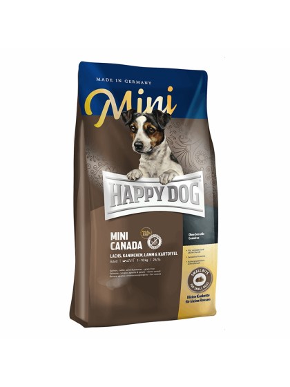 Αντίγραφο του Happy Dog Mini Canada Grainfree 1kg για Eνήλικα σκυλιά έως 10 κιλά