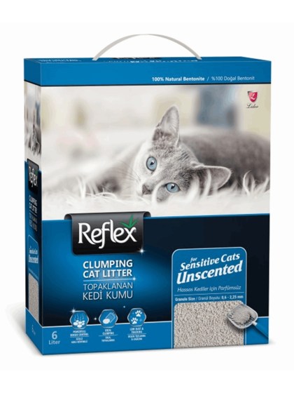 Reflex Clumping Άμμος Για Ευαίσθητες Γάτες 6lit