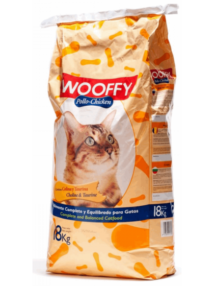 Wooffy Cat Κοτόπουλο 18kg