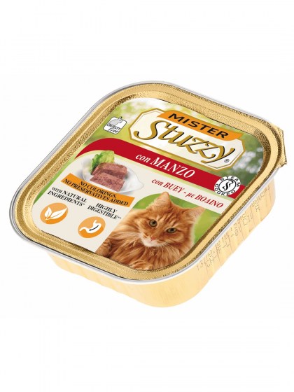Stuzzy Cat Alucups Βοδινό 100g