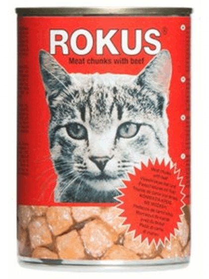 Rokus Cat Μοσχάρι 410g