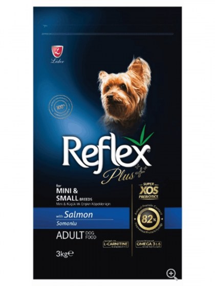 REFLEX MINI / SMALL ADULT SALMON 3kg για Ενήλικους Σκύλους Μικρόσωμων Φυλών