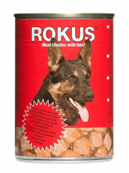 Rokus Dog Μοσχάρι 410g