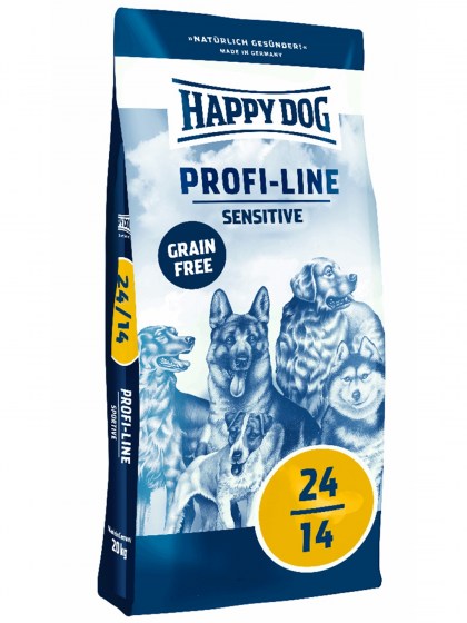 Happy Dog Profi Line Grainfree Σολομός 20kg για ευαίσθητους σκύλους με τροφική δυσανεξία