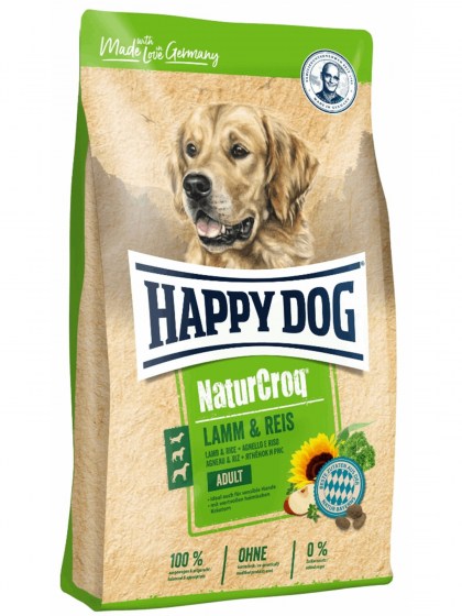 Happy Dog Naturcroq Lamm 15kg για ενήλικους σκύλους