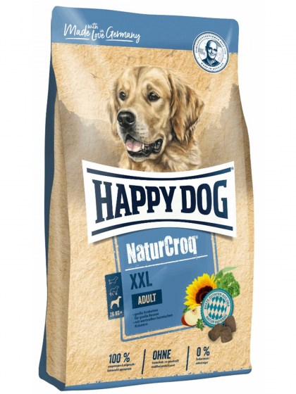 Happy Dog Naturcroq XXL 15kg για γιγαντόσωμους ενήλικους σκύλους