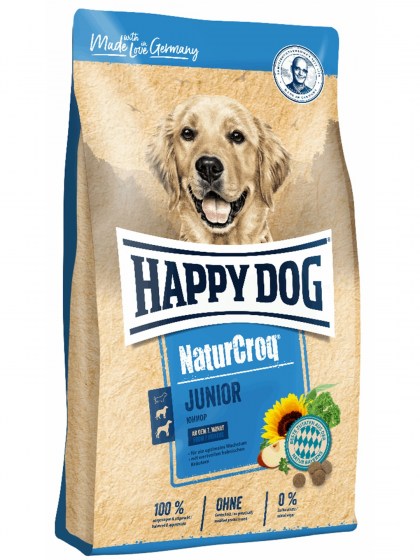 Happy Dog Naturcroq Junior 15kg για κουτάβια όλων των φυλών