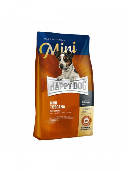 Happy Dog Mini Toscana 4kg για στειρωμένους σκύλους