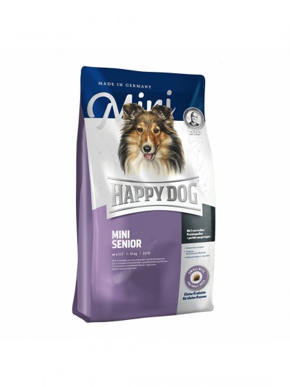 Happy Dog Mini Senior 4kg για ηλικιωμένους σκύλους έως 10 κιλά