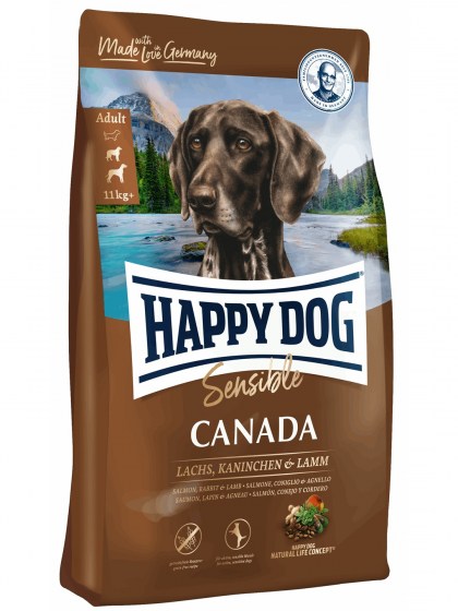 Happy Dog Supreme Canada Grainfree 12,5 kg για σκύλους με ευαίσθητο πεπτικό
