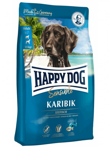 Happy Dog Karibik 4kg GrainFree για αλλεργίες και δυσπεψία τροφών