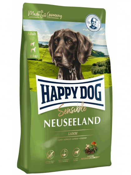 Happy Dog Supreme Neuseeland 12,5 kg για σκυλιά με ευαισθησία στο στομάχι