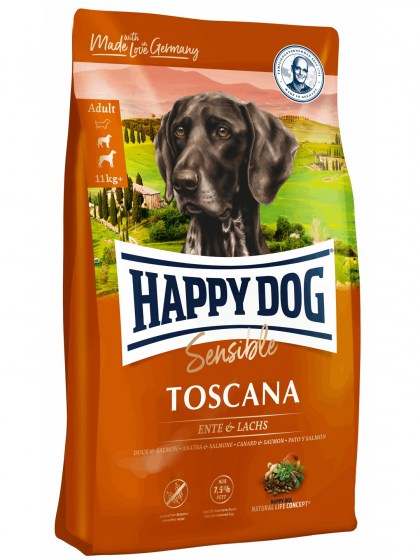 Happy Dog Supreme Toscana 4 kg για στειρωμένους σκύλους