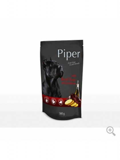 Piper Pouch Adult Συκώτι Βοδινού & Πατάτα 500g