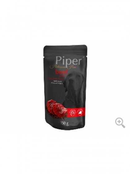 Piper Platinum Pure Adult Βοδινό & Καστανό Ρύζι 150g