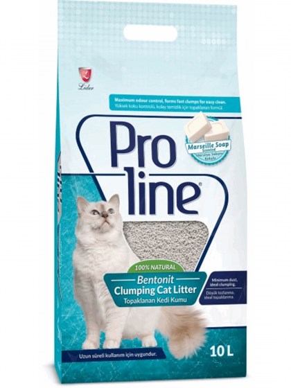 Proline Cat Άμμος Μπετονίτη Σάπουνι Μασσαλίας 5lt