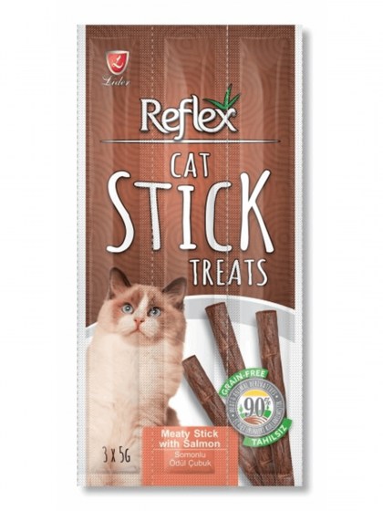 Reflex Grain Free Cat Stick Σολομό 3x5g