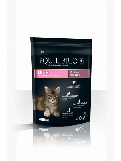 Equilibrio Kitten 2kg + ΔΩΡΟ ΜΑΝΤΗΛΑΚΙΑ ΚΑΘΑΡΙΣΜΟΥ PERFECT CARE 40TMX