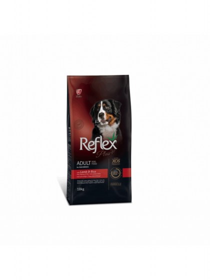 Reflex Plus Maxi Adult Lamb 18kg με Πρεβιοτικά για Μεγαλόσωμους Σκύλους
