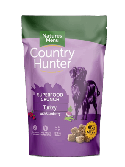 Nature's Menu Country Hunter Superfood Crunch Γαλοπούλα Κράνμπερι 1,2kg