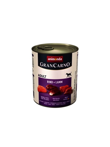 Animonda Gran Carno Adult Βοδινό Αρνί 800g