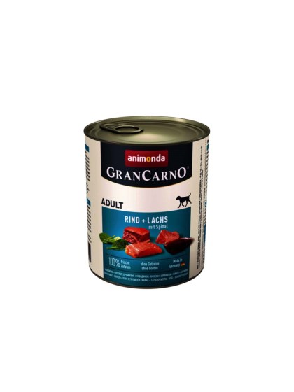 Animonda Gran Carno Adult Ψάρι Σπανάκι 800g