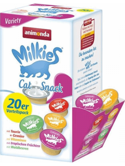 Animonda Milkies Animonda Milkies Variety Box Λιχουδιές Σνακ Γάτας 20τμχ x 15gr