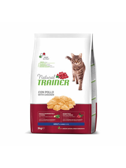 NATURAL TRAINER ADULT ΚΟΤΟΠΟΥΛΟ 3kg για ενήλικες και στειρωμένες γάτες