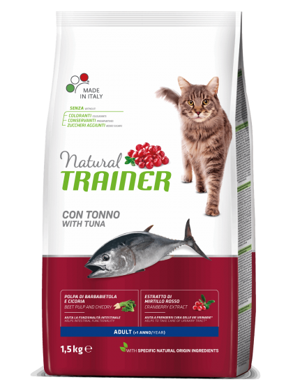 Natural Trainer Adult Τόνος 3kg για ενήλικες ή στειρωμένες γάτες