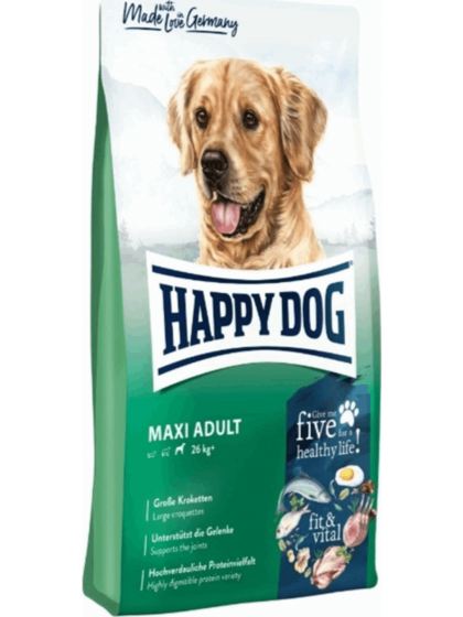 Happy Dog Maxi Adult 14kg για μεγαλόσωμα ενήλικα σκυλιά +26 κιλά