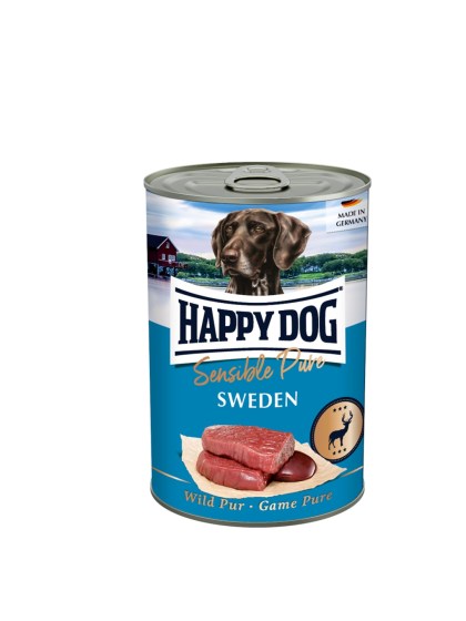 Happy Dog Sweden Wild Pur Grainfree Ελάφι 400g