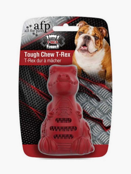 AFP Παιχνίδι Σκύλου My T-Rex Tough Chew T-Rex 10x6x5,6cm ΚΟΚΚΙΝΟ