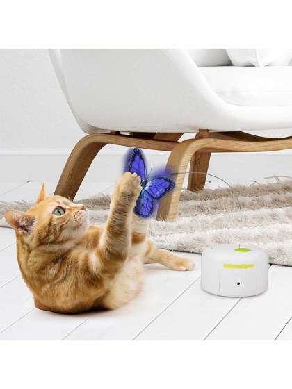 All For Paws Motion Activated Butterfly Παιχνίδι Γάτας Διαδραστικό με πεταλούδα 11,5x11,5x7cm
