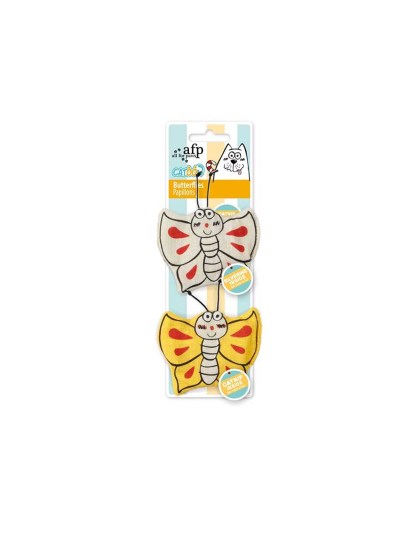 All For Paws Παιχνίδι Γάτας Πεταλούδες Με ιαπωνικό catnip Butterflies 9x7,5x1cm