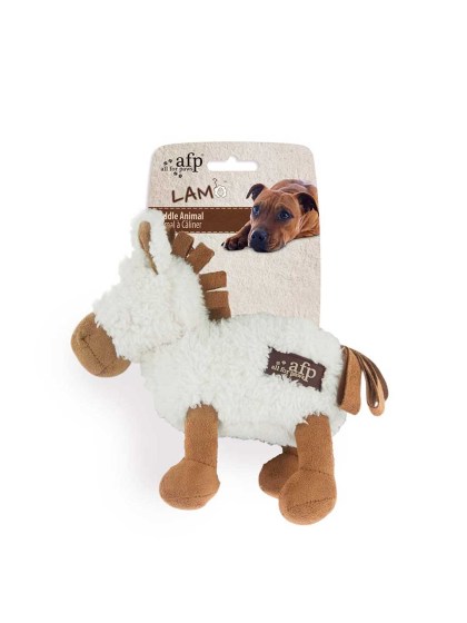 All For Paws Παιχνίδι Σκύλου Lambswool Cuddle Animals 20x18x6cm Mixed colors ΣΚΥΛΟΣ petwithlove pet shop