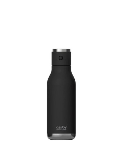 ASOBU Wireless Bottle BT60 Μπουκάλι Θερμός Μαύρο 500ml με Ενσωματωμένο Ηχείο