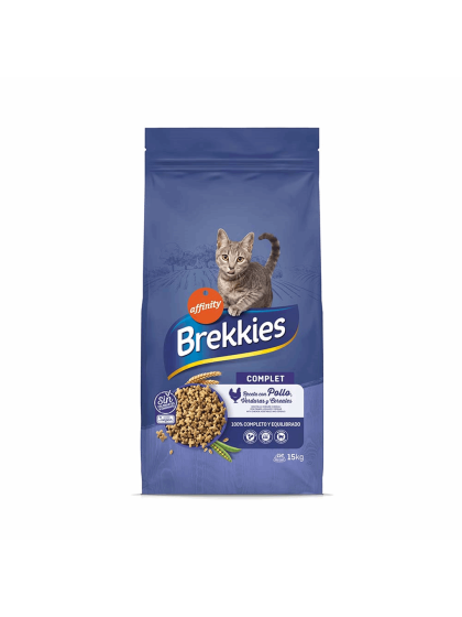 Brekkies Cat Adult - Complete Με Κρέας και Ψάρι 15kg