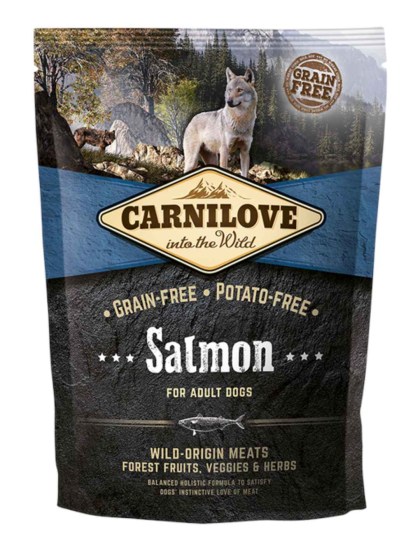 CARNILOVE Adult Dog Salmon 1.5kg Ξηρά Τροφή για Ενήλικους Σκύλους με Σολομό