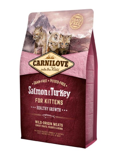 Carnilove Fresh Kitten Salmon & Turkey 2kg