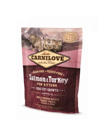 Carnilove Fresh Kitten Salmon & Turkey 400g