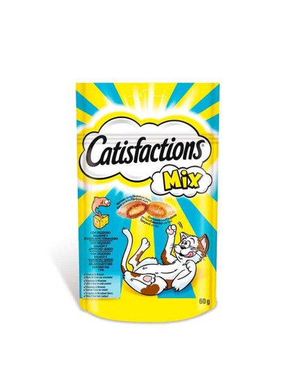 Catisfactions Snacks Mix Ψάρι και Τυρί 60g