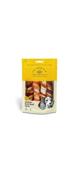 Celebrate Chicken Pork Beef Sticks (1x10pcs) 70gr 70g