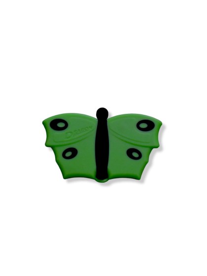 Dragon Butterfly Super V Brush Βούρτσα Αφαίρεσης Τριχών & Χνουδιών 9x6x2cm Πράσινο
