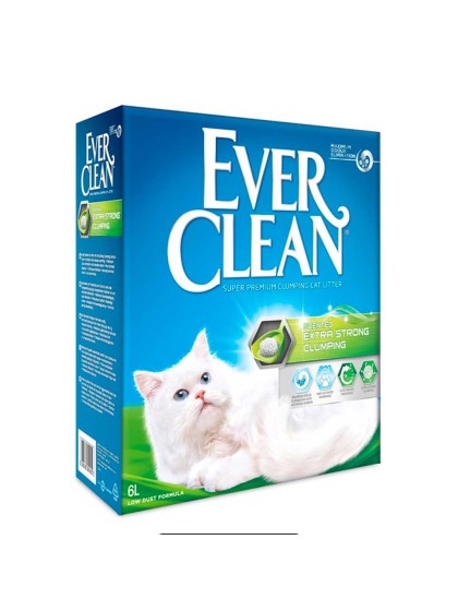 Ever Clean Extra Strong Clumping SCENTED Άμμος Γάτας 6lt