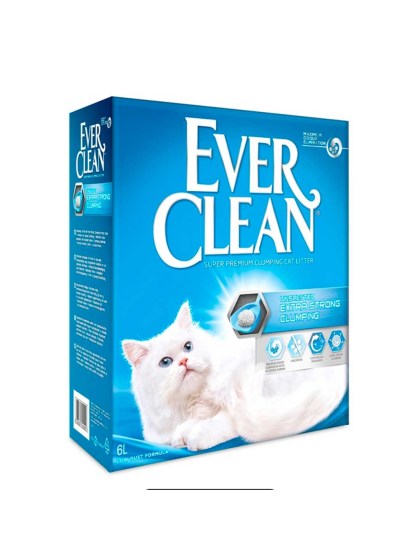 Ever Clean Extra Strong Clumping UNSCENTED Άμμος Γάτας 6lt
