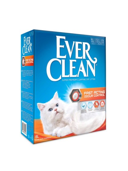 Ever Clean Fast Acting Odour Control Άμμος Γάτας Clumping 6lt