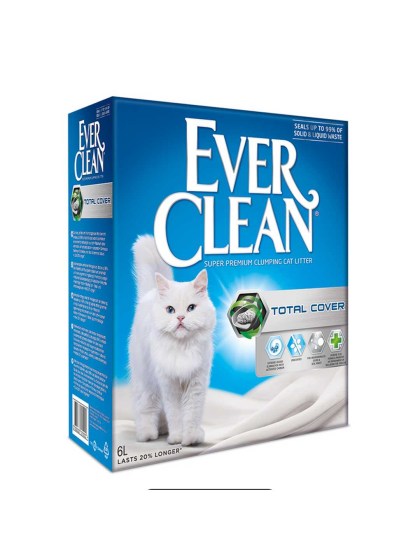 Ever Clean Total Cover Άμμος Γάτας Clumping 6lt