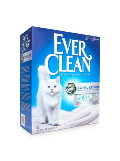 Ever Clean Total Cover Άμμος Γάτας Clumping 10lt